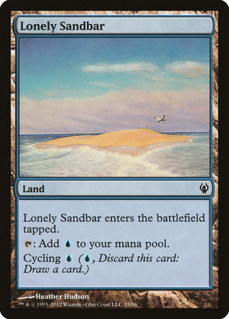 Lonely Sandbar [Duel Decks: Izzet vs. Golgari] | Eastridge Sports Cards & Games