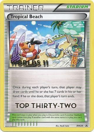 Tropical Beach (BW28) (Top 32) [Black & White: Black Star Promos] | Eastridge Sports Cards & Games