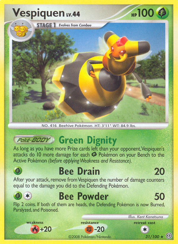 Vespiquen (31/100) [Diamond & Pearl: Stormfront] | Eastridge Sports Cards & Games