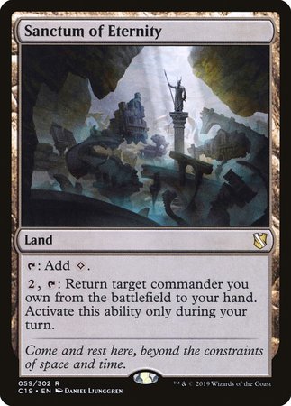 Sanctum of Eternity [Commander 2019] | Eastridge Sports Cards & Games