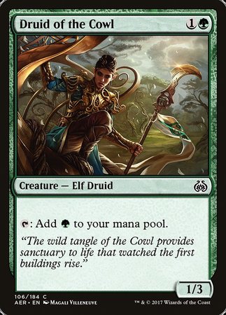 Druid of the Cowl [Aether Revolt] | Eastridge Sports Cards & Games