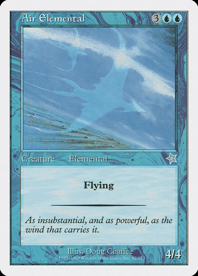 Air Elemental [Starter 1999] | Eastridge Sports Cards & Games