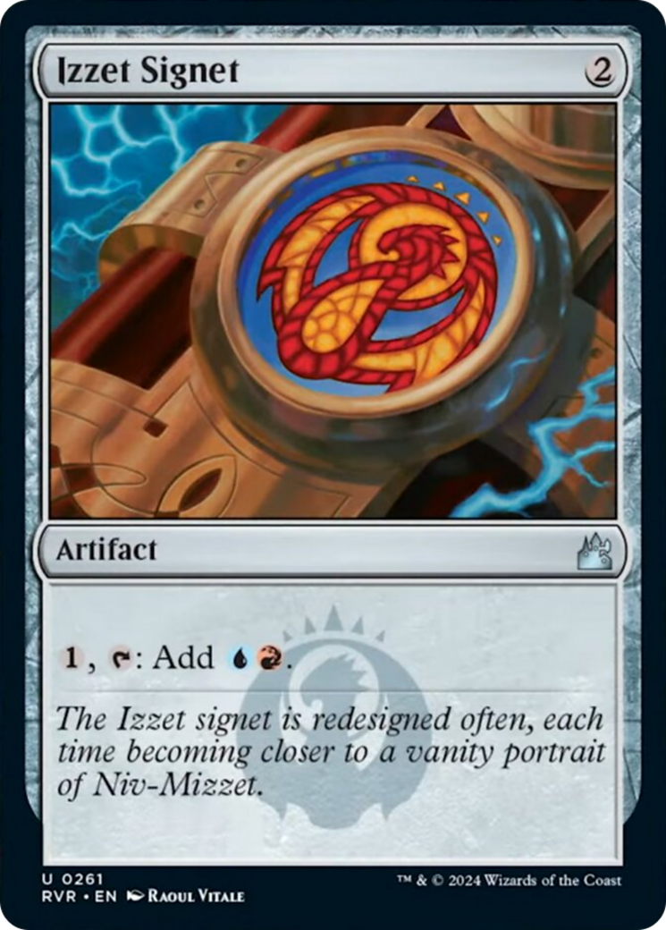 Izzet Signet [Ravnica Remastered] | Eastridge Sports Cards & Games