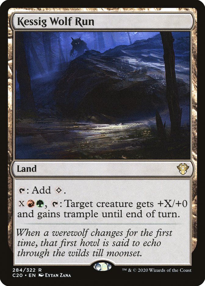 Kessig Wolf Run [Commander 2020] | Eastridge Sports Cards & Games