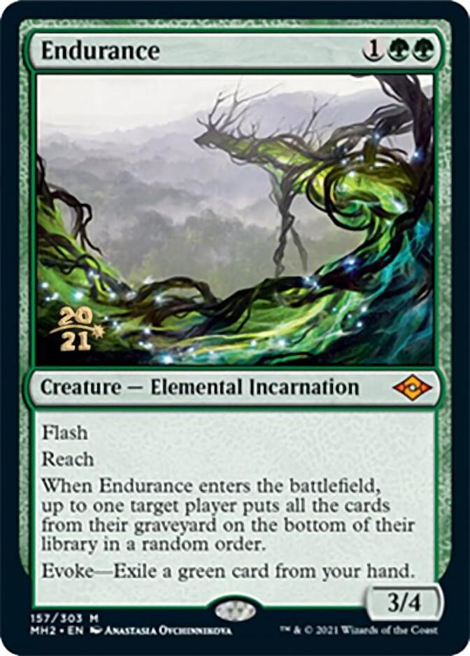 Endurance [Modern Horizons 2 Prerelease Promos] | Eastridge Sports Cards & Games