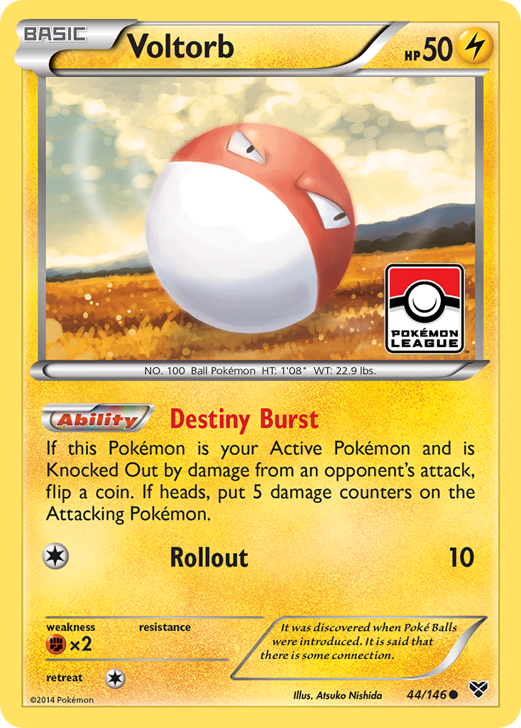 Voltorb (44/146) [XY: Base Set] | Eastridge Sports Cards & Games