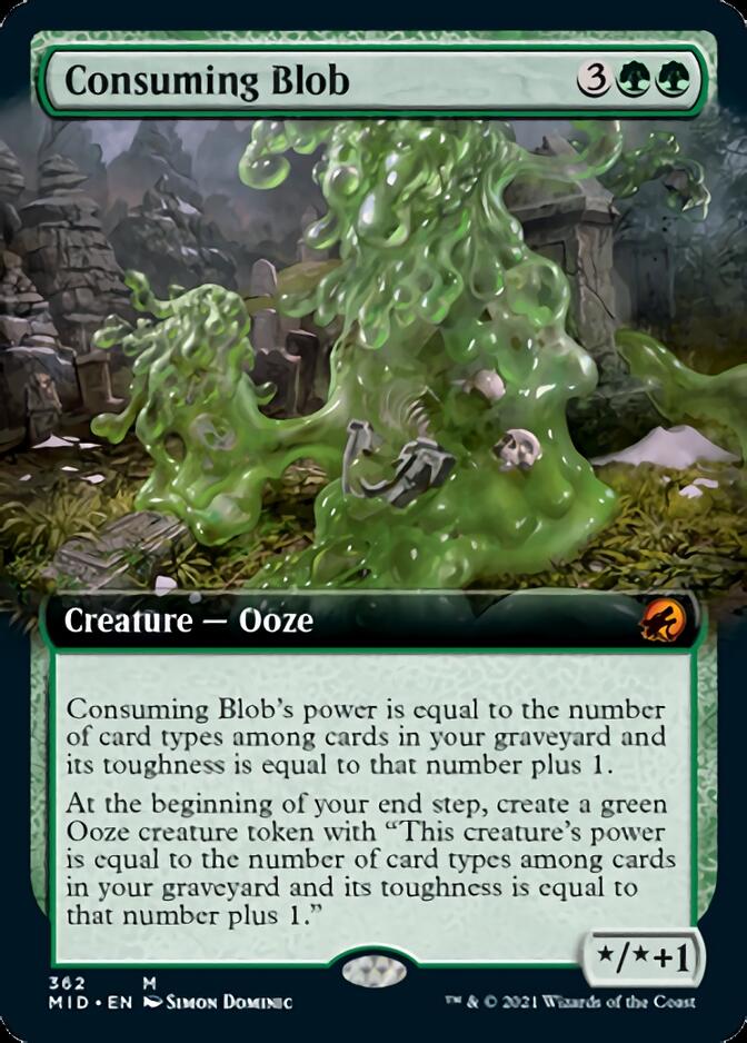 Consuming Blob (Extended) [Innistrad: Midnight Hunt] | Eastridge Sports Cards & Games