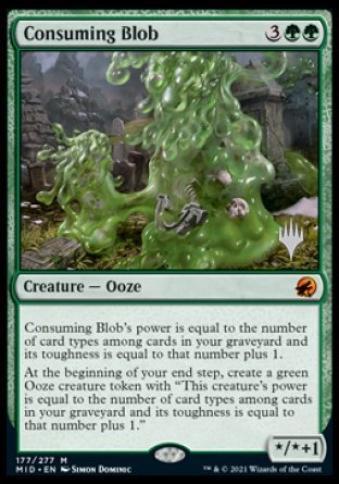 Consuming Blob (Promo Pack) [Innistrad: Midnight Hunt Promos] | Eastridge Sports Cards & Games