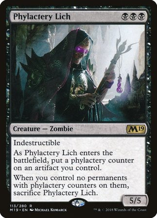 Phylactery Lich [Core Set 2019] | Eastridge Sports Cards & Games