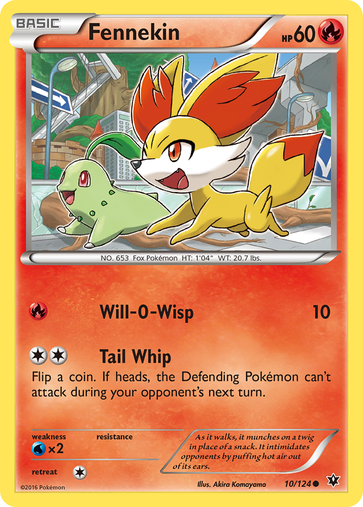 Fennekin (10/124) [XY: Fates Collide] | Eastridge Sports Cards & Games