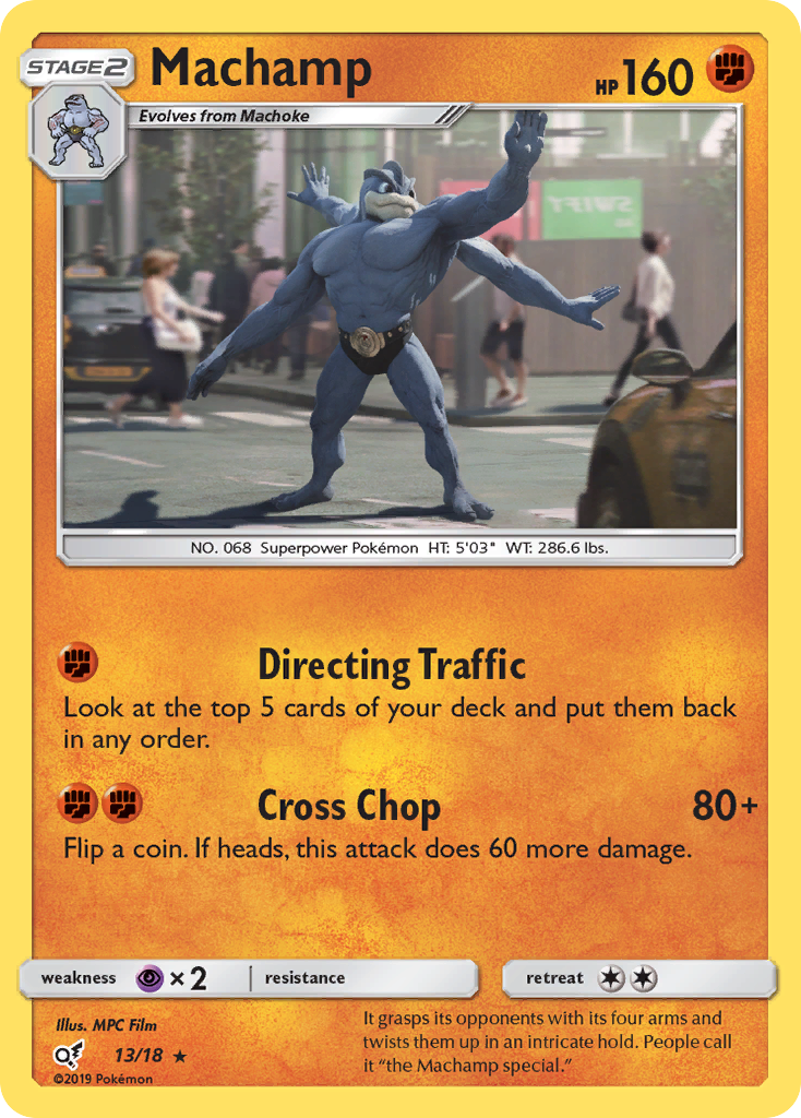 Machamp (13/18) [Sun & Moon: Detective Pikachu] | Eastridge Sports Cards & Games