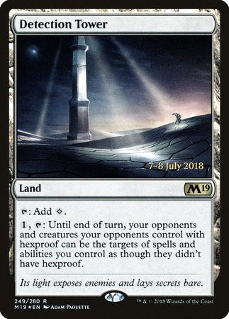 Detection Tower [Core Set 2019 Promos] | Eastridge Sports Cards & Games