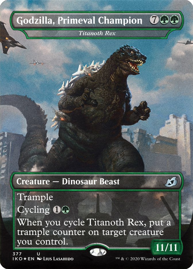 Titanoth Rex - Godzilla, Primeval Champion (Godzilla Series) [Ikoria: Lair of Behemoths] | Eastridge Sports Cards & Games