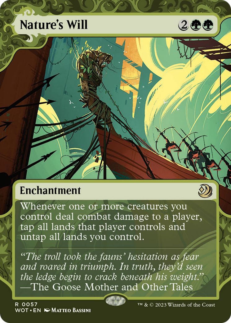 Nature's Will [Wilds of Eldraine: Enchanting Tales] | Eastridge Sports Cards & Games