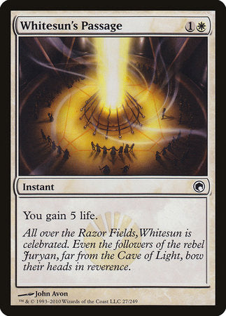 Whitesun's Passage [Scars of Mirrodin] | Eastridge Sports Cards & Games