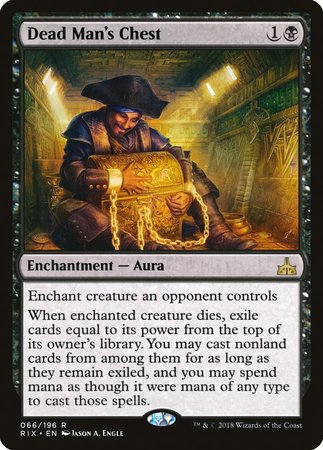Dead Man's Chest [Rivals of Ixalan] | Eastridge Sports Cards & Games
