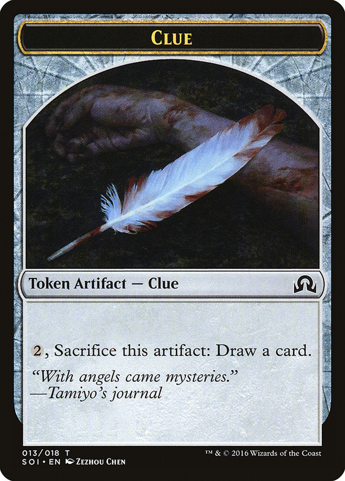 Clue (013/018) [Shadows over Innistrad Tokens] | Eastridge Sports Cards & Games