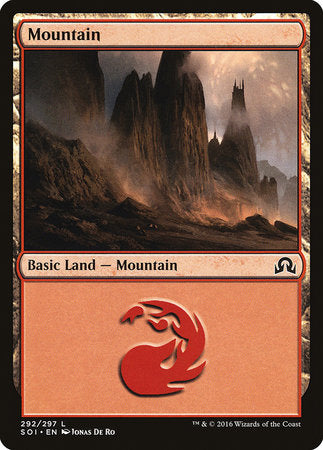 Mountain (292) [Shadows over Innistrad] | Eastridge Sports Cards & Games