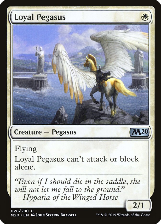Loyal Pegasus [Core Set 2020] | Eastridge Sports Cards & Games