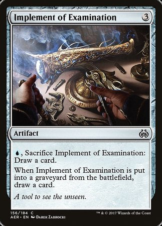 Implement of Examination [Aether Revolt] | Eastridge Sports Cards & Games