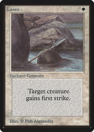 Lance [Limited Edition Beta] | Eastridge Sports Cards & Games