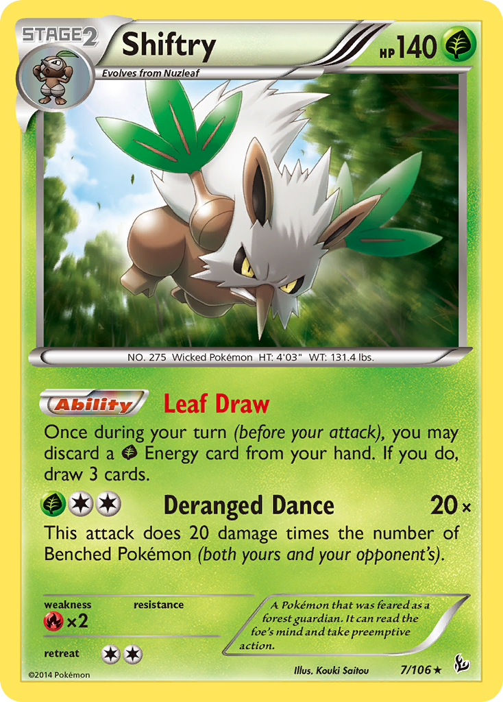 Shiftry (7/106) [XY: Flashfire] | Eastridge Sports Cards & Games