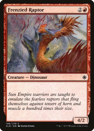 Frenzied Raptor [Ixalan] | Eastridge Sports Cards & Games