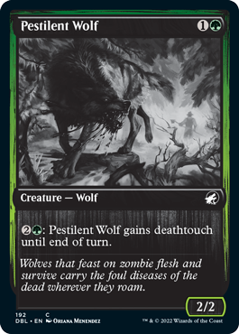 Pestilent Wolf [Innistrad: Double Feature] | Eastridge Sports Cards & Games