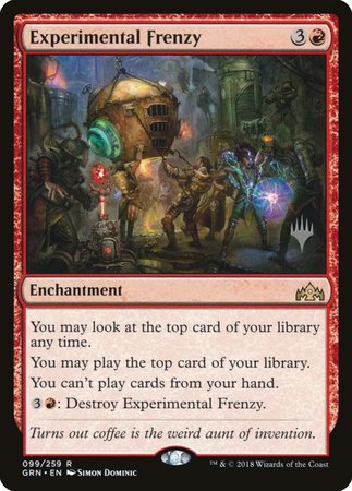 Experimental Frenzy [Guilds of Ravnica Promos] | Eastridge Sports Cards & Games