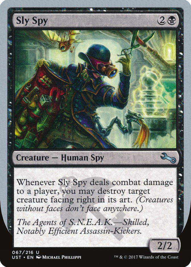 Sly Spy ("Skilled, Notably Efficient Assassin-Kickers") [Unstable] | Eastridge Sports Cards & Games