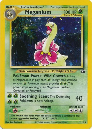 Meganium (11/111) [Neo Genesis Unlimited] | Eastridge Sports Cards & Games