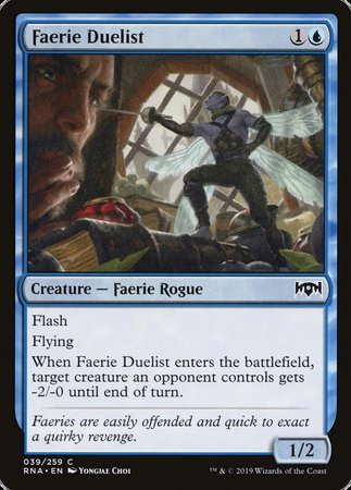 Faerie Duelist [Ravnica Allegiance] | Eastridge Sports Cards & Games