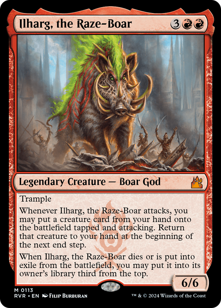 Ilharg, the Raze-Boar [Ravnica Remastered] | Eastridge Sports Cards & Games