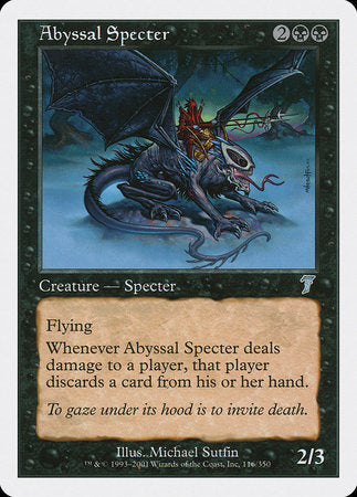 Abyssal Specter [Seventh Edition] | Eastridge Sports Cards & Games