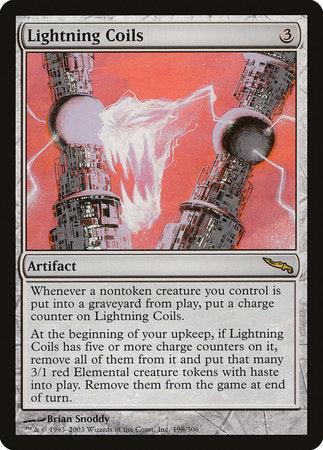 Lightning Coils [Mirrodin] | Eastridge Sports Cards & Games