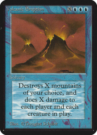 Volcanic Eruption [Limited Edition Alpha] | Eastridge Sports Cards & Games