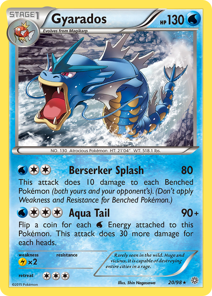 Gyarados (20/98) [XY: Ancient Origins] | Eastridge Sports Cards & Games