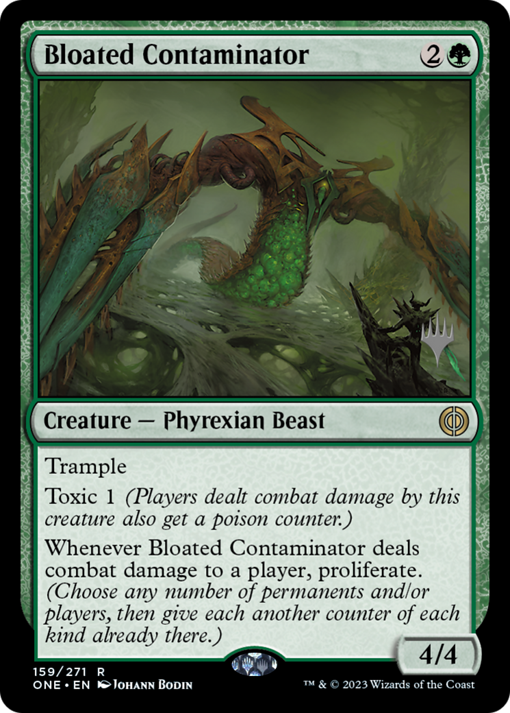 Bloated Contaminator (Promo Pack) [Phyrexia: All Will Be One Promos] | Eastridge Sports Cards & Games