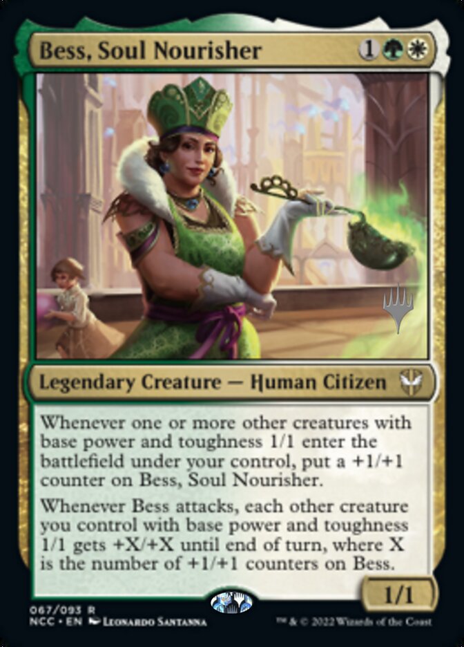 Bess, Soul Nourisher (Promo Pack) [Streets of New Capenna Commander Promos] | Eastridge Sports Cards & Games