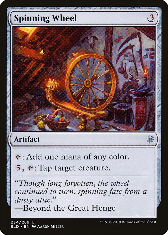 Spinning Wheel [Throne of Eldraine] | Eastridge Sports Cards & Games