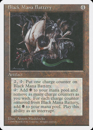 Black Mana Battery [Fourth Edition] | Eastridge Sports Cards & Games