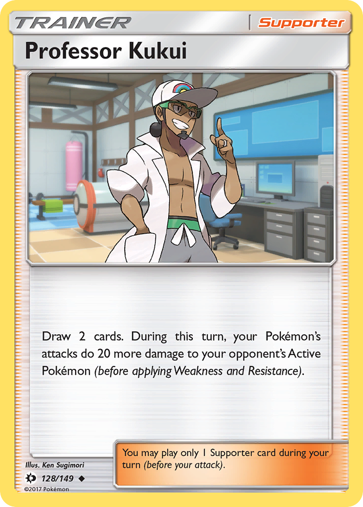 Professor Kukui (128/149) [Sun & Moon: Base Set] | Eastridge Sports Cards & Games