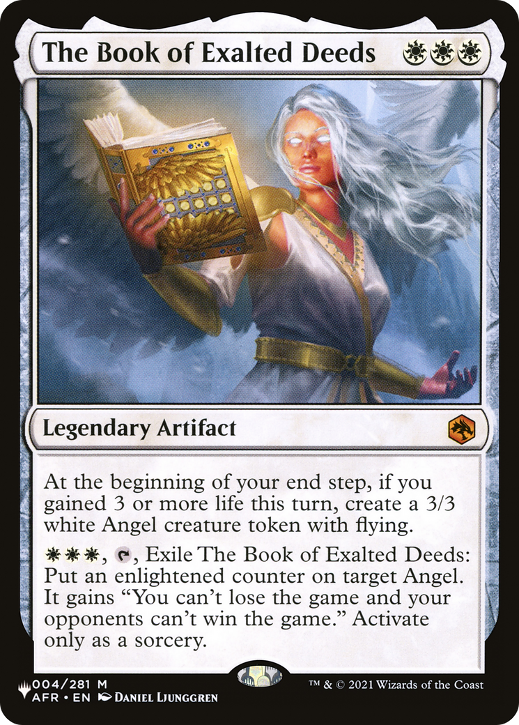 The Book of Exalted Deeds [Secret Lair: Angels] | Eastridge Sports Cards & Games