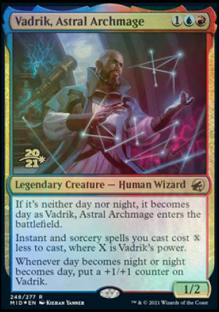 Vadrik, Astral Archmage [Innistrad: Midnight Hunt Prerelease Promos] | Eastridge Sports Cards & Games