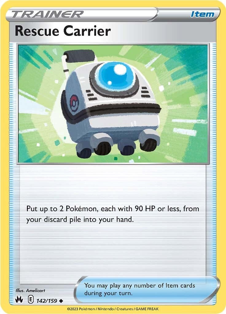 Rescue Carrier (142/159) [Sword & Shield: Crown Zenith] | Eastridge Sports Cards & Games