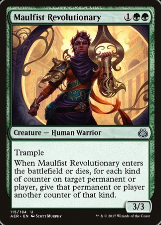 Maulfist Revolutionary [Aether Revolt] | Eastridge Sports Cards & Games