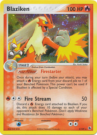 Blaziken (3/109) (Cosmos Holo) [EX: Battle Stadium] | Eastridge Sports Cards & Games