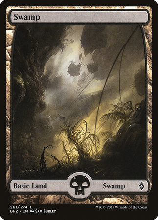 Swamp (261) - Full Art [Battle for Zendikar] | Eastridge Sports Cards & Games