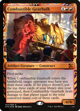 Combustible Gearhulk [Kaladesh Inventions] | Eastridge Sports Cards & Games