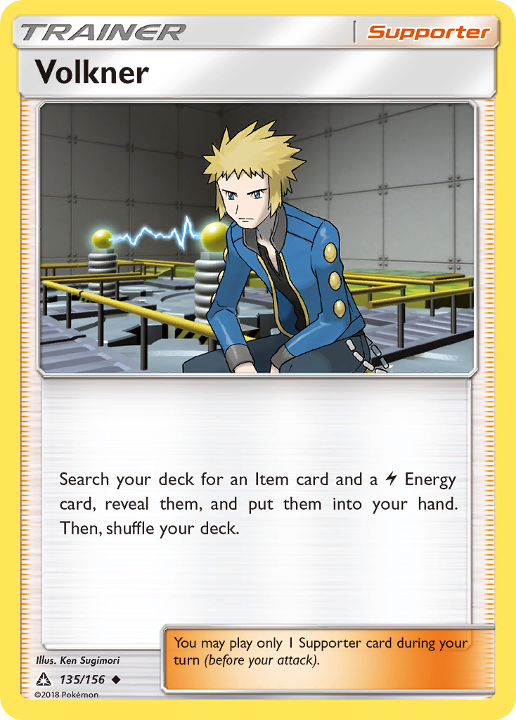 Volkner (135/156) [Sun & Moon: Ultra Prism] | Eastridge Sports Cards & Games